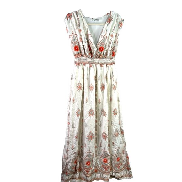Flowy Bohemian‎ Summer Maxi LaPogee Women's size M - Picture 1 of 17